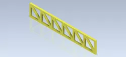 Studycadcam 3D CAD Exercise 234 / Truss flange Autodesk Inventor Pro