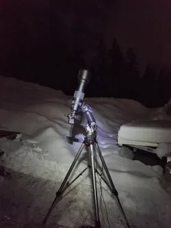 Ultra lite Harmonic Drive Telescope / Camera mount