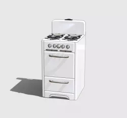 Vintage Wedgewood apartment stove