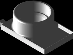 w123 cup holder