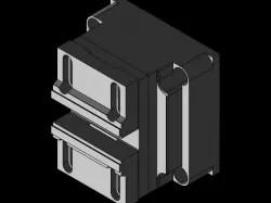Warwick KSP100 pneumatic vice