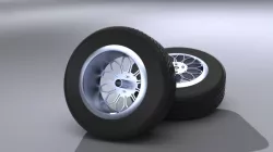 Wheel axle assembly