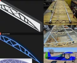 Wing airfoil rib