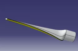 Wing wind turbine