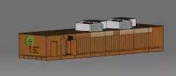 WoodenDataCenter 40 Racks 300 kW