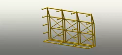 étagère modulable pour le stockage métaux / modular shelf for metal storage