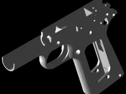 1911 Receiver 3D Model