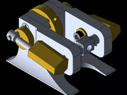 2 Cylinder Air Engine (Work in Progress)
