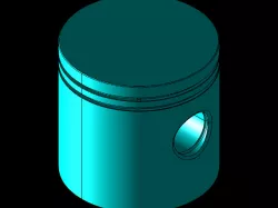2 STROKE ENGINE PISTON