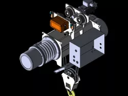 2t hoist with curved beam