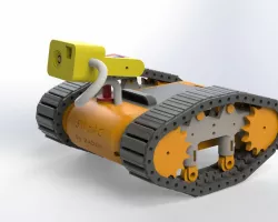 3d printed esp 32 tank