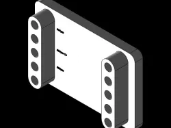3D printed flow-focusing microfluidic chip