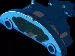 air brake brake housing concept