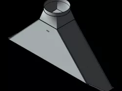 Air ducts complicated fitting