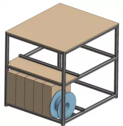 Aluminum 3D Printer Stand