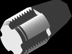 asa threaded piece