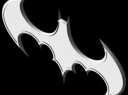 Batman logo (batarang) look 3d print