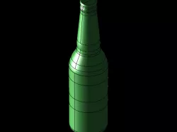 Botella de vidrio