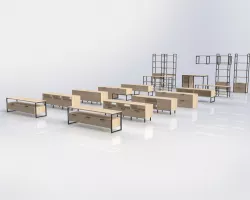 Cabinet Furniture Set - LOFT