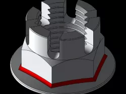 Castle Hex Nut (M16X2)