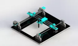 CNC Plotter (X-Y-Z)cartesian robot)