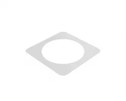 Corsi Rosenthal box fan shroud template 4 filter 40cm