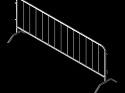 Crush Barrier (Crowd barriers,  Pedestrian barriers)