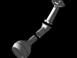 DF64 Exit chute and downspout