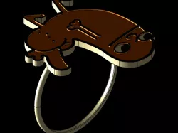 Dickbutt ring