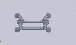 Engine mounting frame