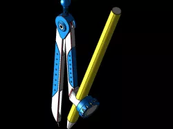 Engineering Drawing Compass