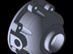 First Cover of Simple Differential Gear