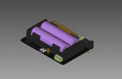 Geekworm x728 V2.0 | Low-res model