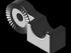 GOLD WHEEL BRACKET