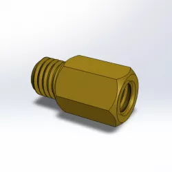 Hex standoff screw