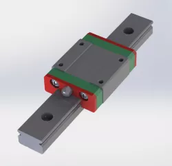 HIWIN MG Series MGN15CZFC Block & MGNR15R Rail