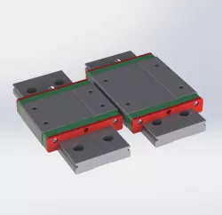 HIWIN MG Series MGW15CZFC & MGW15HZFC Block & MGWR15R Rail