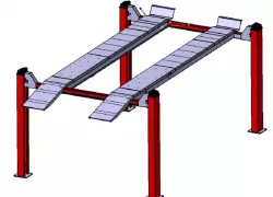 HYDRAULIC 4 POST LIFT