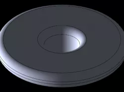 In expensive 3d printed plunger mute for horn