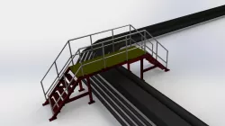 Industrial stairs