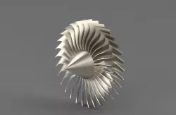 Jet Engine Fan