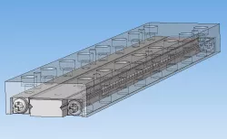 Linear bearing with 3mm balls