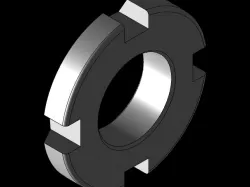 LOCK NUT ISO 2982-2 M10, M12, M20, M25, M30, M35, M40, M45, M50, M55