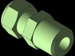 Lok male pipe weld connector
