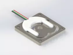 Low profile compression load cell 1kN Ultra thin weight sensor 100kg