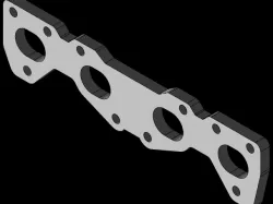 manifold plate 1.6 NFU Peugeot tu5gp4