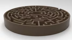 Maze - Circular Model (Labyrinth)