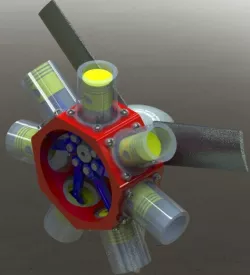 Motor Radial/Radial Engine