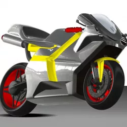 Pablo Andres Quartagno MOTO modeled in Alias Autodesk