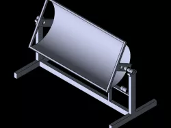 Parabolic solar trough